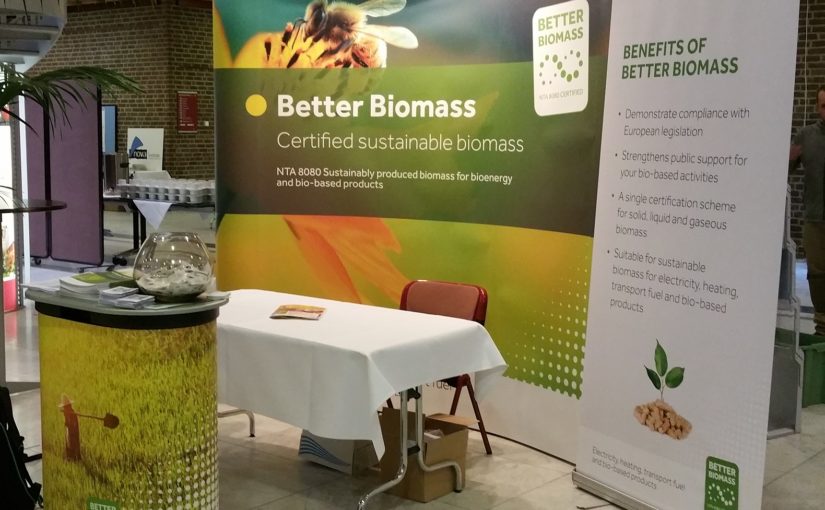 NEN presentation and exhibition stand at World Biomass Markets, 27-29 March